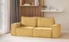 Sofaset Modulsofa-Set 6-teilig SANDE 3-2-1 Stoff Raven Honiggelb Bild 5