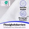 Matratzenschoner Wasserdicht 100% Baumwolle Inkontinenz Matratzenauflage Elastoria Parpalinam, 100% wasserfest, Atmungsaktiv, Hygienisch, Kein Knistern, Geräuschsarm Bild 3
