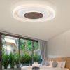LED Deckenleuchte, Fernbedienung, dimmbar, CCT, 69 cm Bild 2