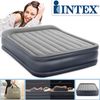 Intex Luftbett mit integrierter Luftpumpe, grau, 203 x 152 x 42 cm Bild 2