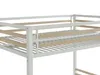 Vente-unique - JOGUI Bett Metall Weiß - B 198 cm x H 197 cm x L 260,5 cm Bild 5