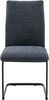Hela Tische, 2er Set Esszimmerstuhl Augusta, Webstoff Chenille Anthrazit, XL Sitzbreite, NOSAG Polsterung, Gestell in STOFFFARBE, 140kg belastbar Bild 4