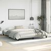 vidaXL Bettgestell ohne Matratze Hellgrau California King Samt 347015 Bild 5