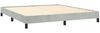 vidaXL Bettgestell ohne Matratze Hellgrau California King Samt 347015 Bild 3