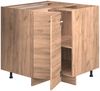 Eckunterschrank Fame-Line Goldkraft Eiche 80.5 cm , AP Anthrazit Vicco Bild 5