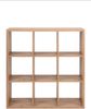 Regal >Max< in Dekor Artisan Oak - 107x107x33cm (BxHxT) Bild 4