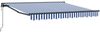 vidaXL Markisenrahmen Blau und Weiß 300 x 250 cm 3329912 Bild 2