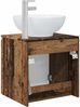 vidaXL Wandmontierte Waschtisch Altholz 49,5 x 44,5 x 65 cm 890450 Bild 5