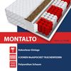 Matratze MONTALTO 7 Zonen 160x200 MULTIPOCKET Taschenfederkern Kokos H3 H4 17 cm Bild 4