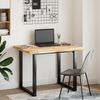 vidaXL Tischplatte Rechteckig 100x80x4 cm Massivholz Akazie 4008797 Bild 3
