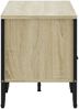 vidaXL TV-Schrank Sonoma-Eiche 122x34x41 cm Holzwerkstoff 848580 Bild 5