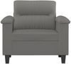 vidaXL Sessel Dunkelgrau 60 cm Mikrofasergewebe 359551 Bild 3