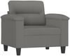 vidaXL Sessel Dunkelgrau 60 cm Mikrofasergewebe 359551 Bild 2