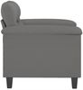 vidaXL Sessel Dunkelgrau 60 cm Mikrofasergewebe 359551 Bild 4