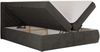 Boxspringbett AVERTA 160 x 200 cm mit Bettkasten und Topper, Doppelbett mit Bonnell-Federkernmatratze, gepolstertem Kopfteil, Stauraum, modernes Schlafzimmer Bett - Dunkelgrau Velvet - H4 Bild 5