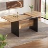 Esstisch (1-St, 140-180/80/75 cm), Tischplatte erweiterbar, Esszimmertisch, Tischplatte aus MDF, Holzoptik Bild 3