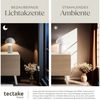tectake Schreibtischlampe Retro-Tischlampe, Stabil, nicht relevant, Kleine Retro-Tischleuchte im angesagten 70er-Jahre Pilzdesign Bild 3
