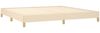 Bettgestell Creme 200x200 cm Stoff [346847] Bild 4