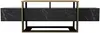 Vente-unique - COMEBI TV unit Holz, Platte Schwarz - B 46,1 cm x H 49,8 cm x L 160 cm Bild 3