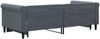 vidaXL Tagesbett Ausziehbar Dunkelgrau 90x190 cm Samt 3197785 Bild 5
