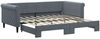 vidaXL Tagesbett Ausziehbar Dunkelgrau 90x190 cm Samt 3197785 Bild 2
