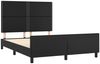 vidaXL Bettgestell mit Kopfteil Schwarz 140x200 cm Kunstleder 3125512 Bild 4