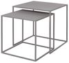 Blomus FERA Set 2 Beistelltische, Beistelltisch, Nebentisch, Stahl pulverbeschichtet, Mourning Dove, 65989 Bild 3