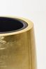 VIVANNO Bodenvase Fiberglas MAGNUM Rund - Blattgold Blattoptik Hochglanz (1 St), 37x100 cm Bild 3