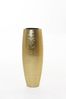 VIVANNO Bodenvase Fiberglas MAGNUM Rund - Blattgold Blattoptik Hochglanz (1 St), 37x100 cm Bild 2