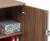 Aktenschrank, 80 cm x 40 cm x 80 cm Nussbaum Dekor/Anthrazit Bild 3