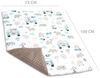 Wohndecke Kinderwagendecke Baby Winter mit Minky 75x100 cm - Kinderdecke, Totsy Baby Bild 2