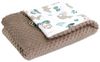 Wohndecke Kinderwagendecke Baby Winter mit Minky 75x100 cm - Kinderdecke, Totsy Baby Bild 5