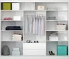 Vente-unique - AUTLAN Wardrobe and walk-in wardrobe Holz, Platte Weiß - B 61 cm x H 215 cm x L 250 cm Bild 3