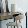 Esszimmerstuhl Noble 2er-Set, Kunstleder modern gepolstert, Beige, komfortables Design Bild 3