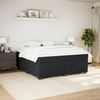 vidaXL Boxspringbett mit Matratze Schwarz 180x200 cm Samt 3285301 Bild 3