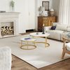 2er-Set Couchtisch aus MDF mit Metallgestell & Marmoroptik, nestbar, 80x45 cm + 60x33,5 cm Bild 5