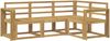 vidaXL Outdoor-Sofagarnitur 4 pcs Weiß 191,5 x 132,5 x 73 cm 3387563 Bild 2