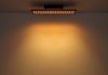 LED Hängeleuchte, Metall, Holz, dimmbar, braun, L 80 cm Bild 4