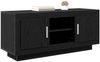 vidaXL TV-Schränk Schwarz Eichen-Optik 102 x 35 x 45 cm Holzwerkstoff 880533 Bild 3