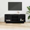 vidaXL TV-Schränk Schwarz Eichen-Optik 102 x 35 x 45 cm Holzwerkstoff 880533 Bild 4
