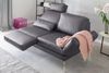 KAWOLA Sofa HURRICANE 2-Sitzer Leder dunkelgrau 87 x 141 x 170 cm Bild 4