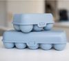 Koziol Eierbox Eggs To Go nature flower blue Bild 4
