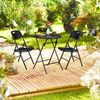 Relaxdays Klappstuhl für Garten im 2er Set Bild 3