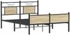 vidaXL Bettgestell ohne Matratze Sonoma-Eiche 140x200 cm Holzwerkstoff 4106981 Bild 3