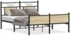 vidaXL Bettgestell ohne Matratze Sonoma-Eiche 140x200 cm Holzwerkstoff 4106981 Bild 2