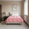 vidaXL Ganzjahresbettdecke Gepolstert Rosa 140 x 220 cm Mikrofaser 42026031 Bild 4