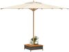 vidaXL Verkleidung für Sonnenschirmständer Schwarz 70x70x25 cm 365952 Bild 4