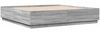 vidaXL Bettgestell Grau Sonoma 200x200 cm Holzwerkstoff 3209679 Bild 3