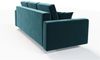 Sofa 3-Sitzer CARDE mit Schlaffunktion Flaschengrün Bild 3