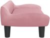 vidaXL Kindersofa Rosa 70x40x24 cm Samt 3196352 Bild 4